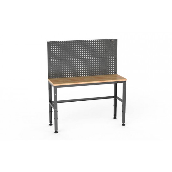 Workbench with Hook and Wooden Worktop 1330mm x 475mm - Platinum Storage Solution