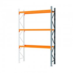 Pallet Racking Add-on Extension Bay 3 levels 4.2m H x 2.9m L
