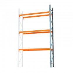 Pallet Racking Add-on Extension Bay 3 levels 4.8m H x 2.9m L