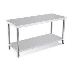 Commercial Stainless Steel Kitchen Bench 1.5m*0.6m*0.8m