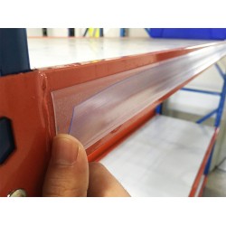 Shelf Strip, Adhesive label holder, Data Strip x10