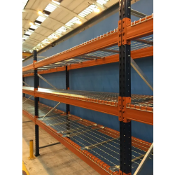 Wire Mesh Decking Shelves for Pallet Racking 1350 W x 910 D